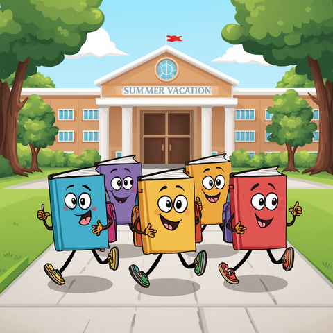 Het Schooljaar Zit Erop! Tijd voor Zon, Zwembad en... Nieuwe Boeken