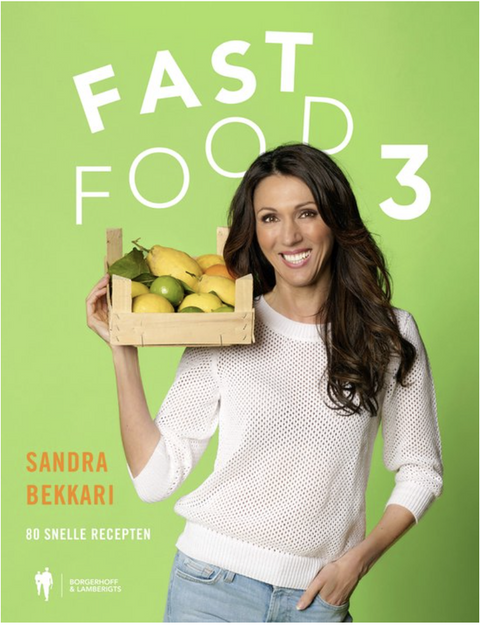 Fast Food 3 van Sandra Bekkari: 80 snelle recepten voor wie écht geen tijd heeft