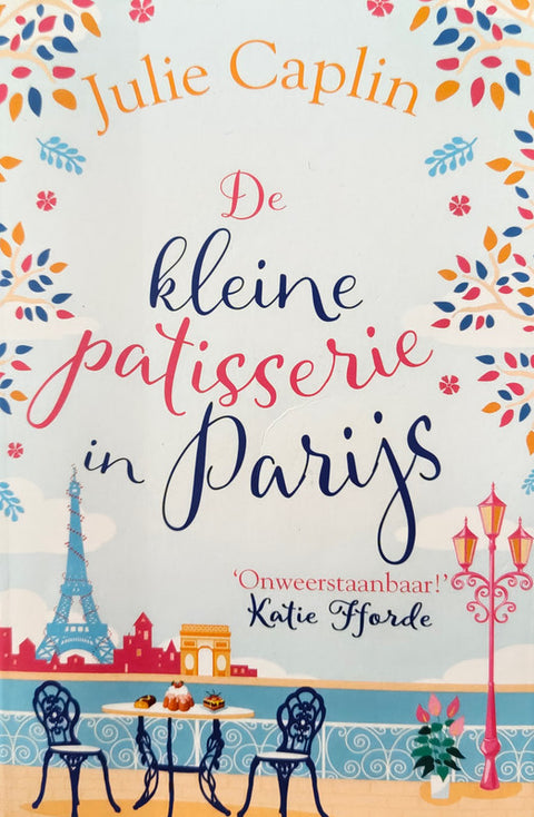 De kleine patisserie in Parijs – boekcover – Julie Caplin – ISBN 9789402716559 – paperback – als nieuw