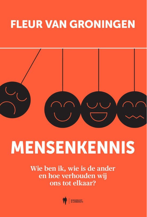 Mensenkennis – boekcover – Fleur van Groningen – ISBN 9789464983098 – paperback – als nieuw