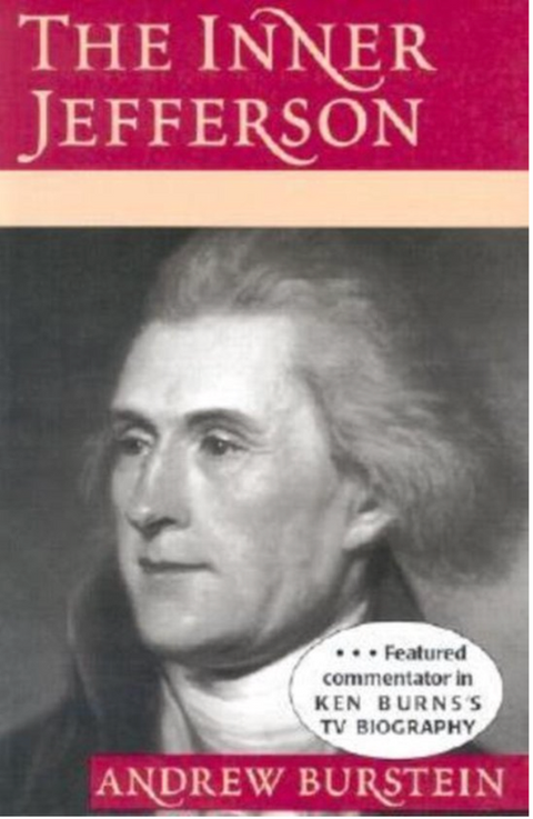 The Inner Jefferson: Portrait of a Grieving Optimist – boekcover – Andrew Burstein – ISBN 9780813917207 – paperback – als nieuw