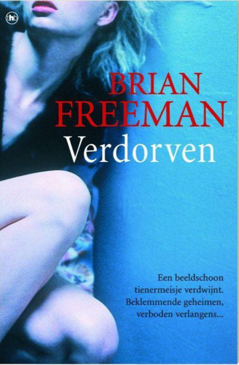 Verdorven – boekcover – Brian Freeman – ISBN 9789044313109 – paperback – als nieuw