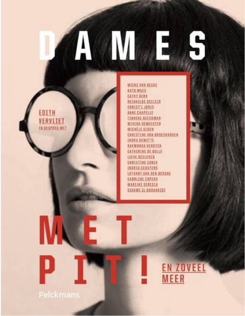 Dames met pit en zoveel meer – boekcover – Edith Vervliet – ISBN 9789028978904 – paperback – als nieuw