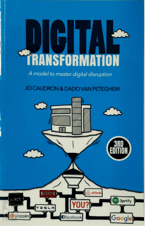 Digital transformation: What you should have done yesterday – boekcover – Jo Caudron – ISBN 9789090284224 – paperback – als nieuw
