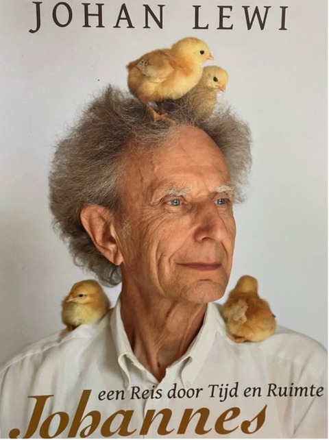 Johannes: een Reis door Tijd en Ruimte – boekcover – Johan Lewi – ISBN 9789082490008 – paperback – als nieuw
