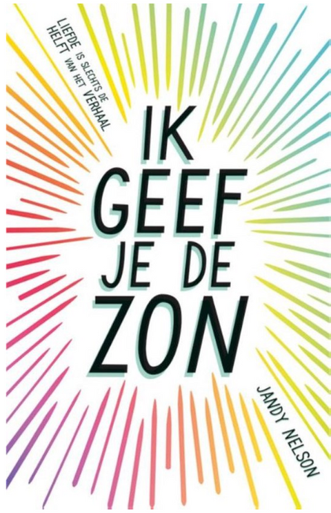 Ik geef je de zon – boekcover – Jandy Nelson – ISBN 9789020679243 – paperback – als nieuw