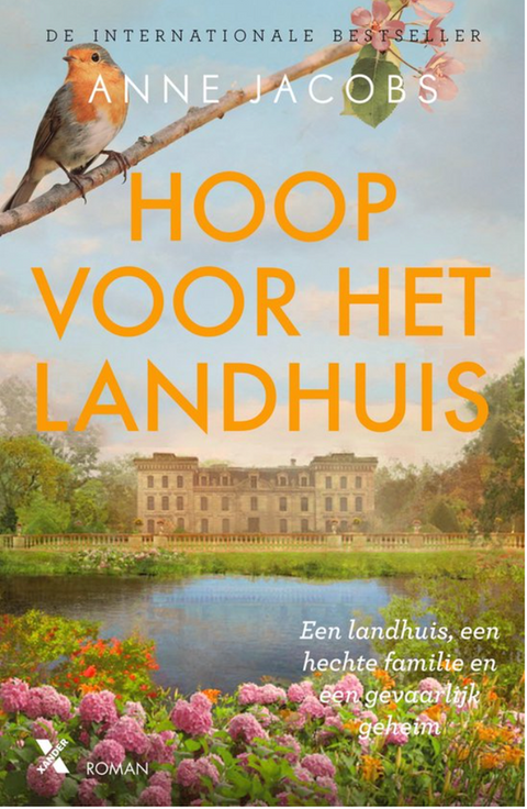 Hoop voor het landhuis – boekcover – Anne Jacobs – ISBN 9789401617277 – paperback – als nieuw