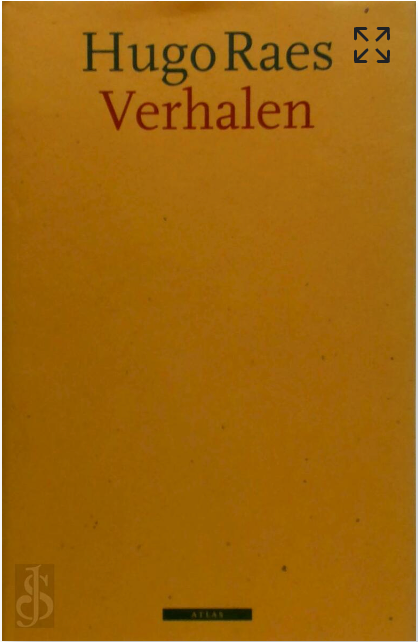 Verhalen – boekcover – Hugo Raes – ISBN 9789045003719 – hardcover – als nieuw