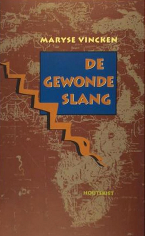 Gewonde slang – boekcover – Maryse Vincken – ISBN 9789052401973 – paperback – goed