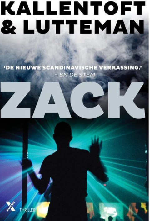 Zack – boekcover – Mons Kallentoft – ISBN 9789401603577 – paperback – als nieuw