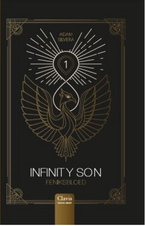 Infinity Son 1 - Feniksbloed – boekcover – Adam Silvera – ISBN 9789044834611 – hardcover – als nieuw