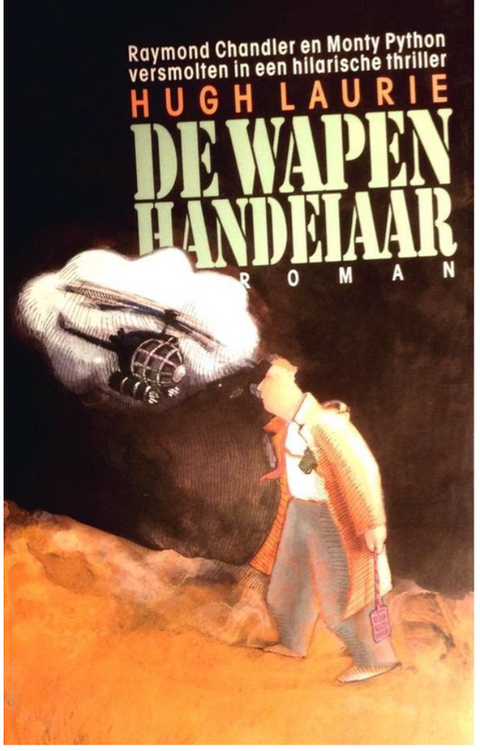 De wapenhandelaar – boekcover – Hugh Laurie – ISBN 9789029527514 – paperback – goed