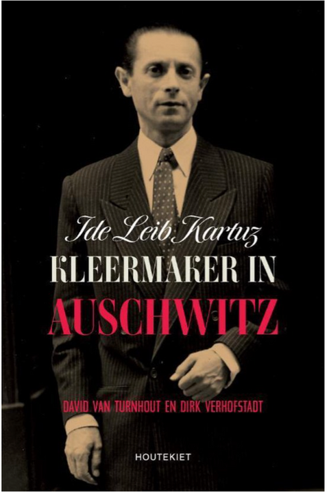 Kleermaker in Auschwitz – boekcover – David van Turnhout – ISBN 9789089247964 – paperback – als nieuw