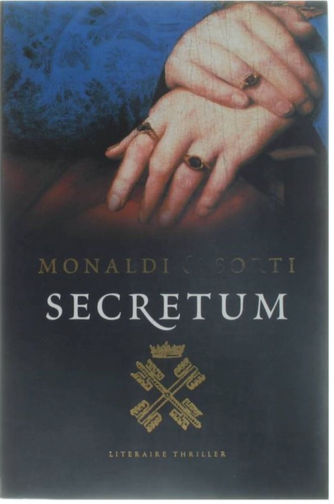 Secretum – boekcover – Monaldi – ISBN 9789023415794 – paperback – als nieuw