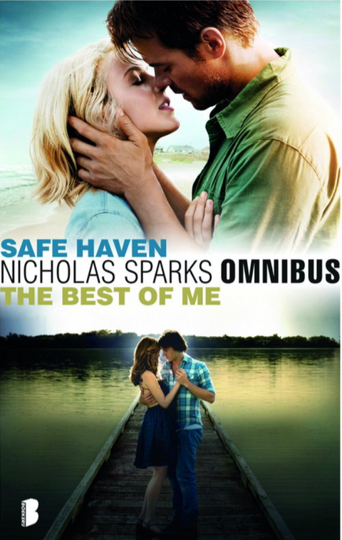 Omnibus Safe Haven & The Best of Me – boekcover – Nicholas Sparks – ISBN 9789022576625 – paperback – als nieuw