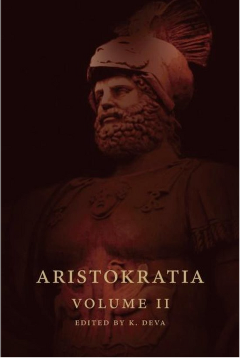 Aristokratia II – boekcover – K. Deva – ISBN 9780987559838 – paperback – als nieuw