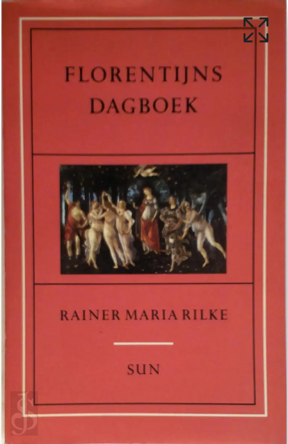 Florentijns dagboek – boekcover – Rainer Rilke – ISBN 9789061683841 – paperback – als nieuw