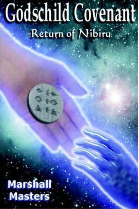 Godschild Covenant – boekcover – Marshall Masters – ISBN 9780972589550 – hardcover – als nieuw