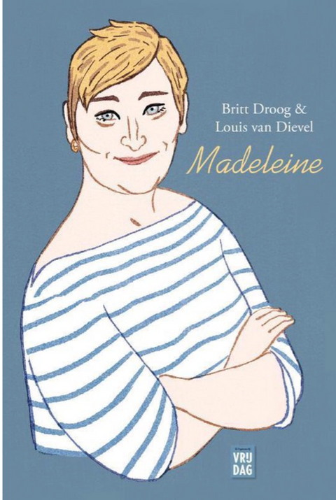 Madeleine: of de kunst van het overleven – boekcover – Britt Droog – ISBN 9789460019722 – paperback – als nieuw