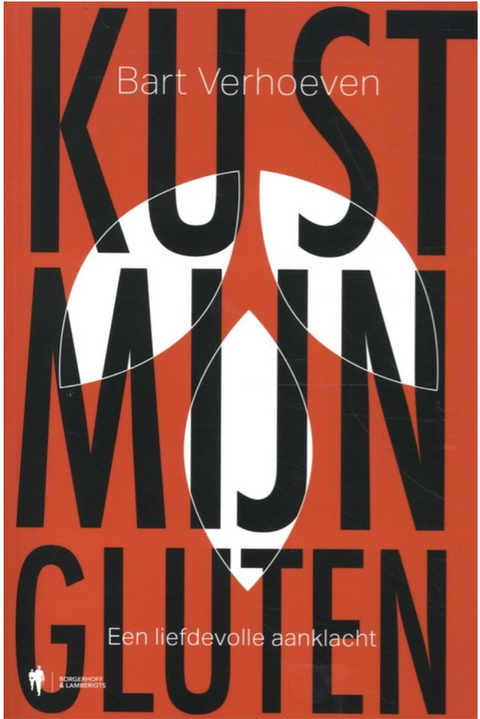 Kust mijn gluten – boekcover – Bart Verhoeven – ISBN 9789463936064 – paperback – als nieuw