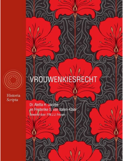Vrouwenkiesrecht – boekcover – Aletta Jacobs – ISBN 9789083332000 – paperback – als nieuw