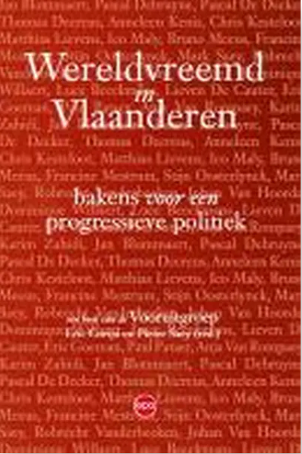 Wereldvreemd in Vlaanderen – boekcover – Eric Corijn – ISBN 9789491297960 – paperback – als nieuw