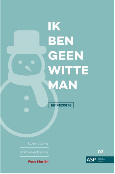 Ik ben geen witte man – boekcover – Fons Mariën – ISBN 9789461172587 – paperback – nieuw
