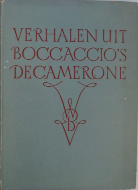 Verhalen uit Boccaccio's decamerone – boekcover – NB – ISBN  – paperback – goed