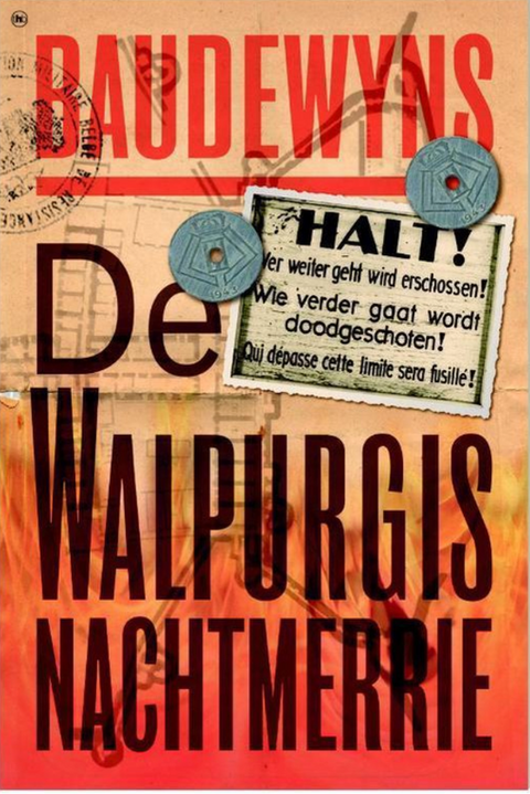 De Walpurgisnachtmerrie – boekcover – Benny Baudewyns – ISBN 9789044323047 – paperback – goed