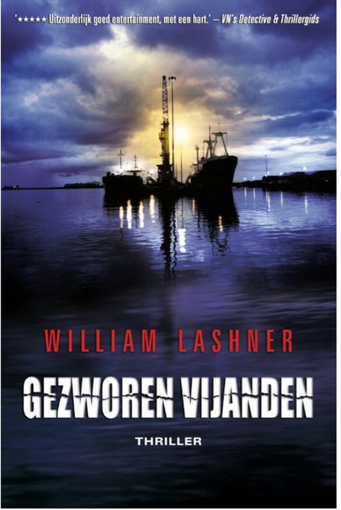 Gezworen Vijanden – boekcover – William Lashner – ISBN 9789022991626 – paperback – goed
