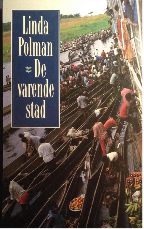 Varende stad – boekcover – Linda Polman – ISBN 9789029533843 – paperback – goed