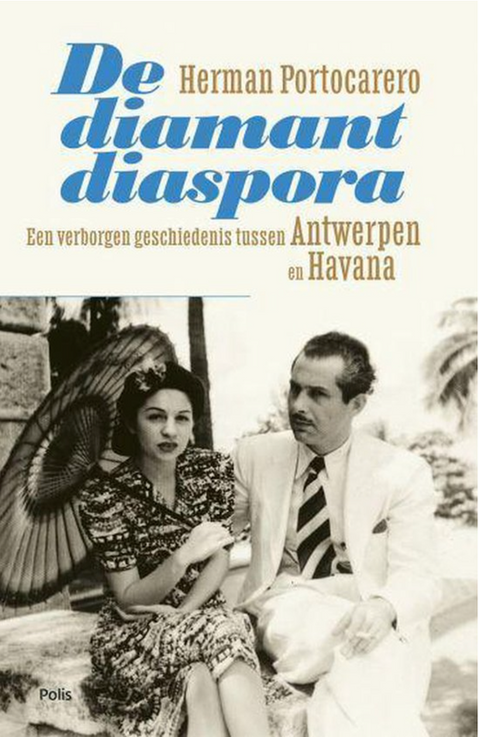 De diamantdiaspora – boekcover – Herman Portocarero – ISBN 9789463104043 – paperback – als nieuw