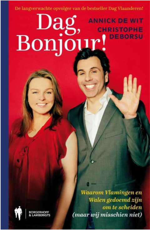 Dag / Bonjour! – boekcover – Annick De Wit – ISBN 9789089314260 – paperback – als nieuw