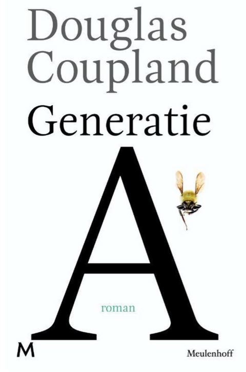 Generatie A – boekcover – Douglas Coupland – ISBN 9789029087384 – paperback – als nieuw