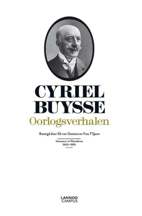 Cyriel Buysse, oorlogsverhalen – boekcover – Els Van Damme – ISBN 9789401421393 – paperback – nieuw