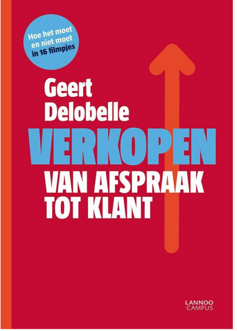 Verkopen – boekcover – Geert Delobelle – ISBN 9789020981360 – paperback – nieuw