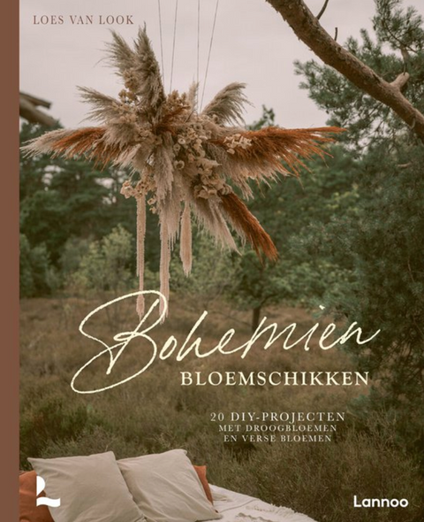 Bohemien bloemschikken – boekcover – Loes van Look – ISBN 9789401471343 – hardcover – nieuw