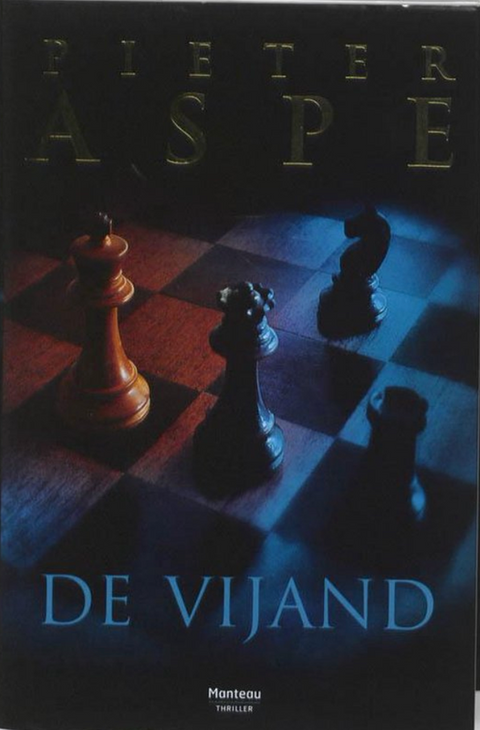 De vijand – boekcover – Pieter Aspe – ISBN 9789022324820 – paperback – als nieuw