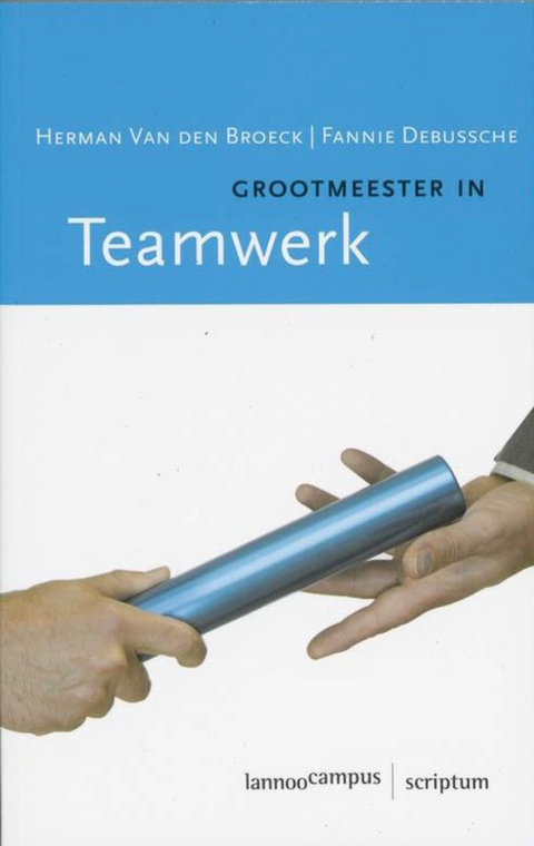 Grootmeester in teamwerk – boekcover – H. van den Broeck – ISBN 9789077432082 – paperback – als nieuw