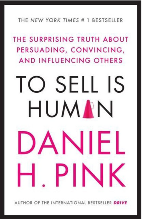 To Sell Is Human – boekcover – Daniel Pink – ISBN 9780857867209 – paperback – als nieuw