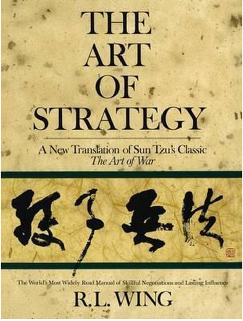 The Art of Strategy – boekcover – R.L. Wing – ISBN 9780385237840 – paperback – als nieuw