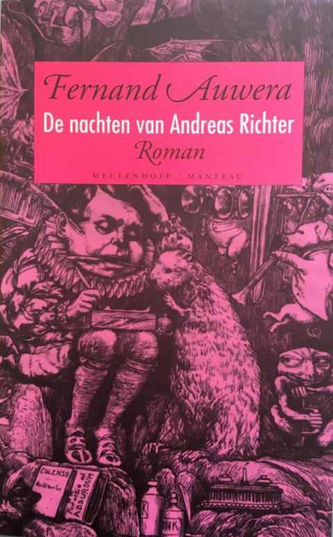 De nachten van Andreas Richter – boekcover – Fernand Auwera – ISBN 9789029042666 – paperback – als nieuw