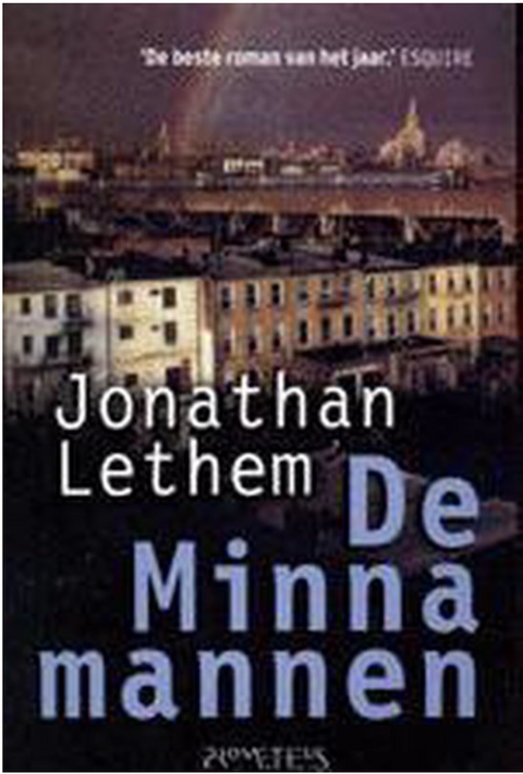 Minna Mannen – boekcover – Jonathan Lethem – ISBN 9789044600711 – paperback – als nieuw