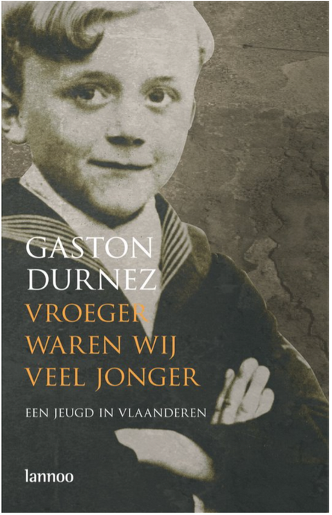 Vroeger waren wij veel jonger – boekcover – Gaston Durnez – ISBN 9789020978254 – paperback – goed