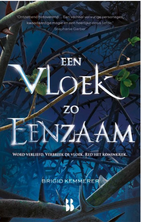 Vervloekt 1 - Een vloek zo eenzaam – boekcover – Brigid Kemmerer – ISBN 9789463491730 – hardcover – als nieuw