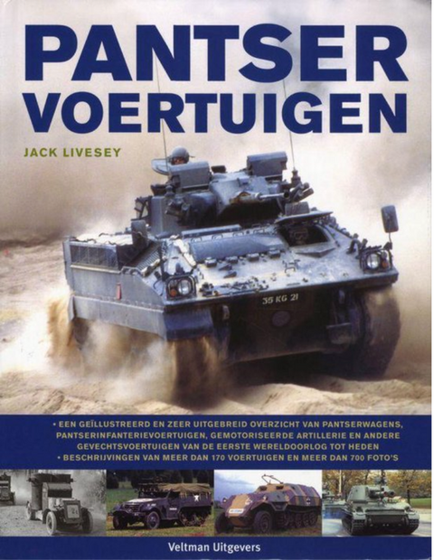Pantservoertuigen – boekcover – Jack Livesey – ISBN 9789059206120 – hardcover – als nieuw