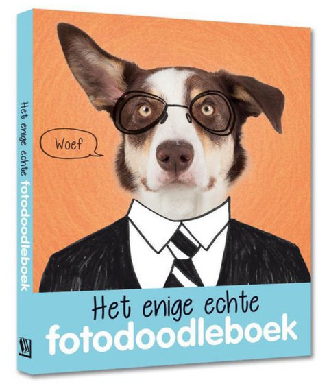 Het enige echte fotodoodleboek – boekcover – NB – ISBN 9789045316963 – paperback – goed