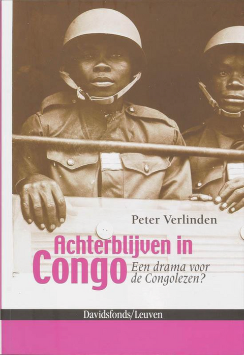 Achterblijven In Congo – boekcover – Peter Verlinden – ISBN 9789058265258 – paperback – als nieuw