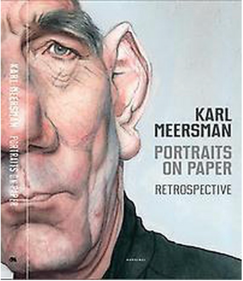 Portraits on Paper – boekcover – Karl Meersman – ISBN 9789492081339 – hardcover – nieuw