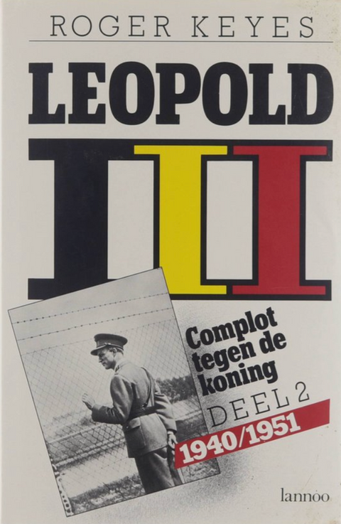 Leopold III – boekcover – Roger Keyes – ISBN 9789020914214 – hardcover – nieuw